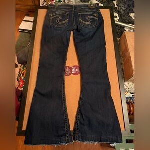 Size 28/30 Silver Women's Camden Rose Bell Jeans